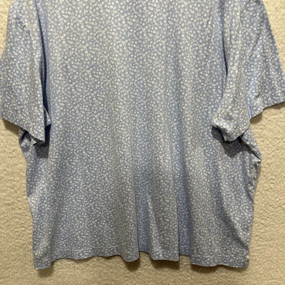 Ralph Lauren Polo Golf Shirt Size 3XB Floral Classic Men's Old Money Design‎